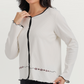 Pajama women's boutons ruban rose