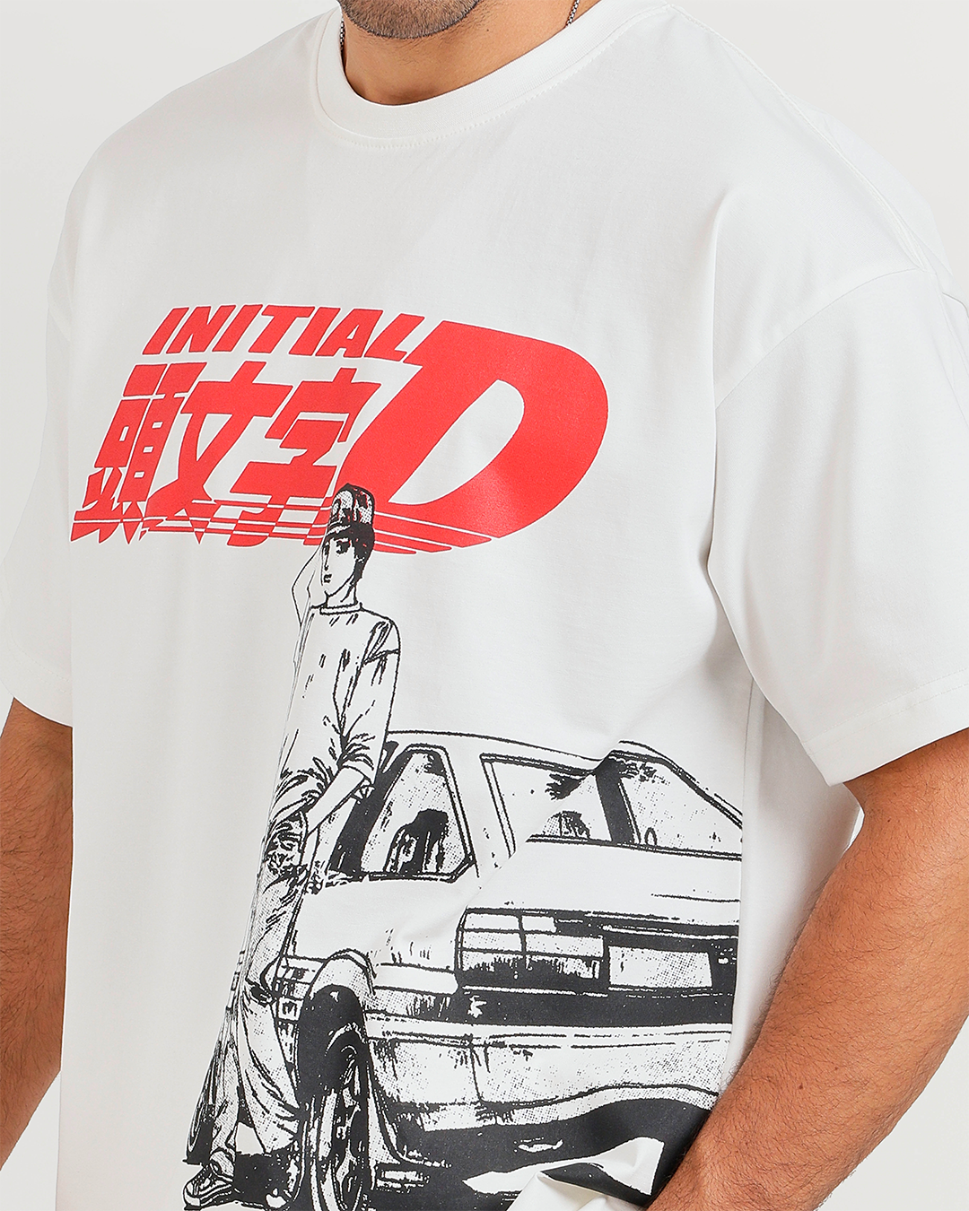 INITIALD CAR بيجاما رجالي نص كم وشورت