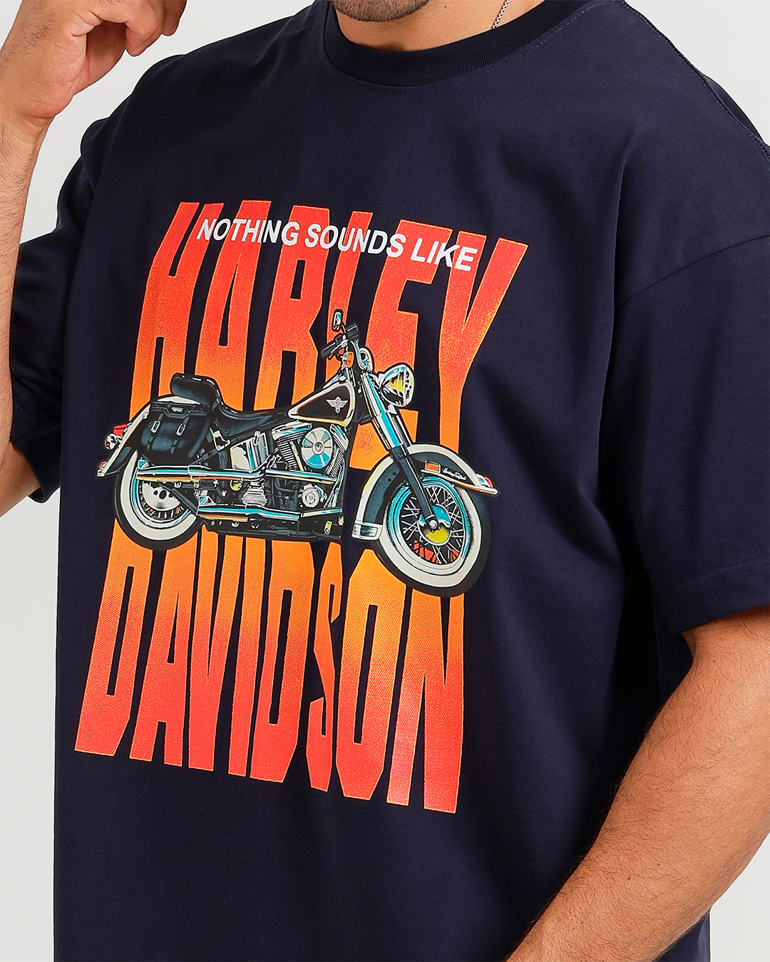 Harley davidson  بيجاما رجالي نص كم وشورت
