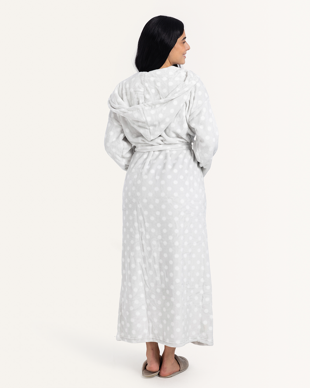 روب  طويل منقّط