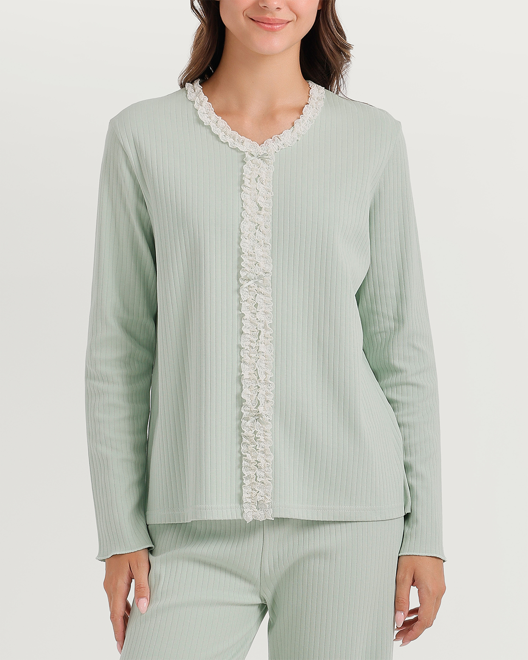 Women's pajamas with dentelle