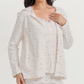 3-piece pajamas with heart print