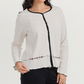 Pajama women's boutons ruban rose