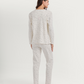 3-piece pajamas with heart print