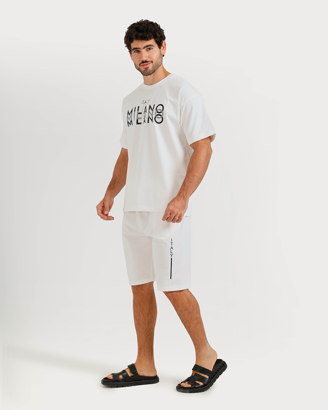 Milano men's short-sleeve pajama with shorts