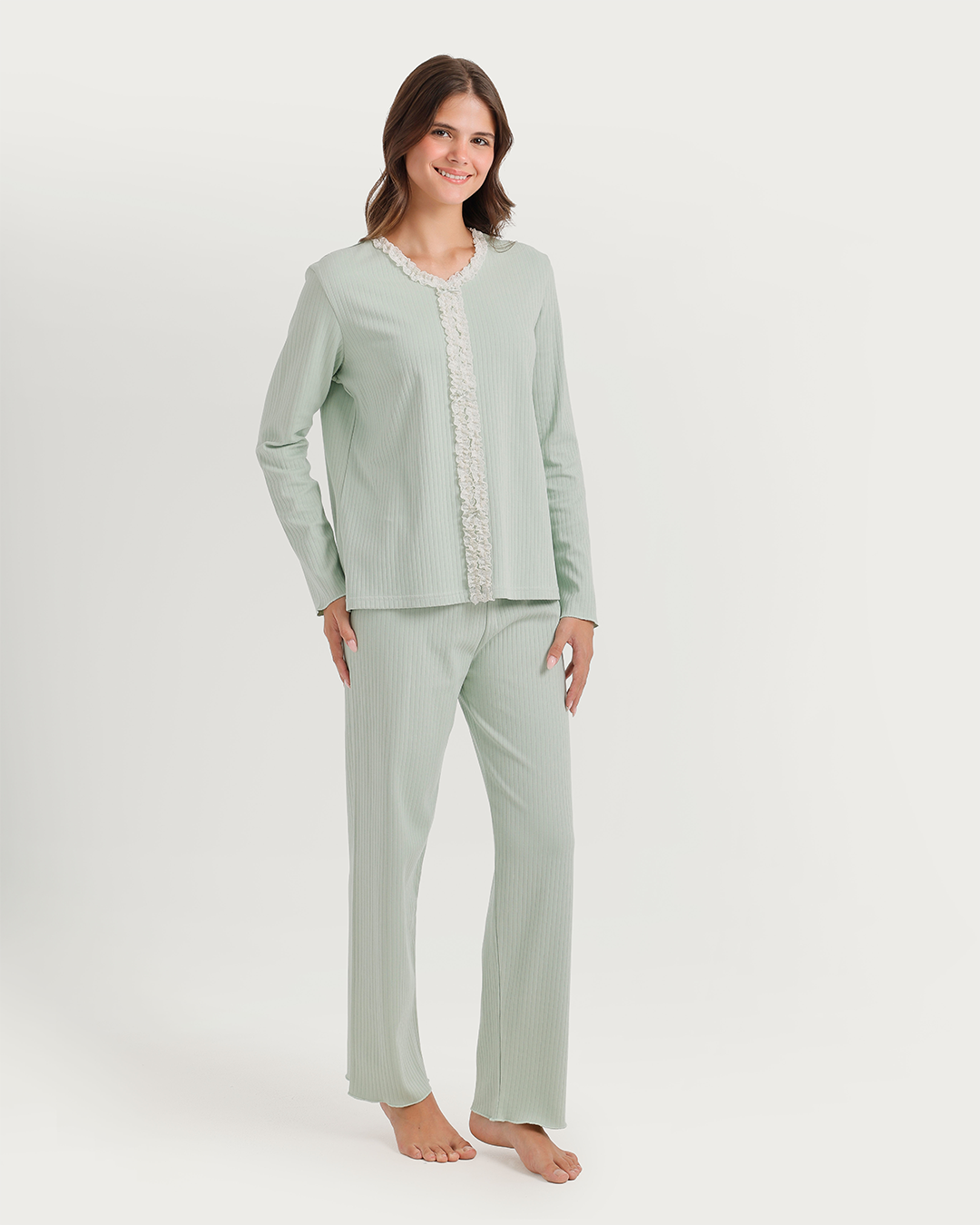 Women's pajamas with dentelle