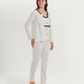 3-piece pajamas with heart print
