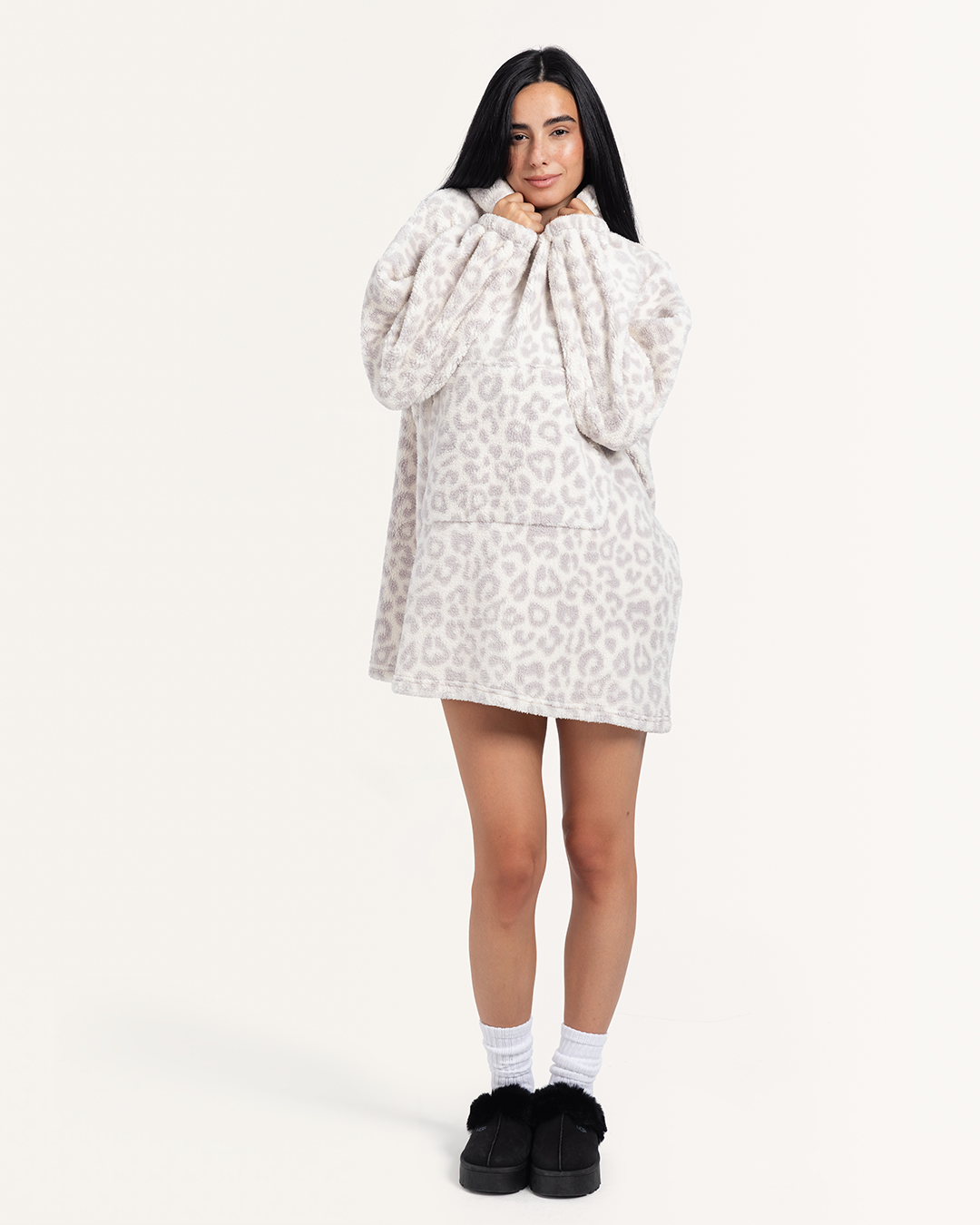 بطانيه باكمام و كابيشون نمر