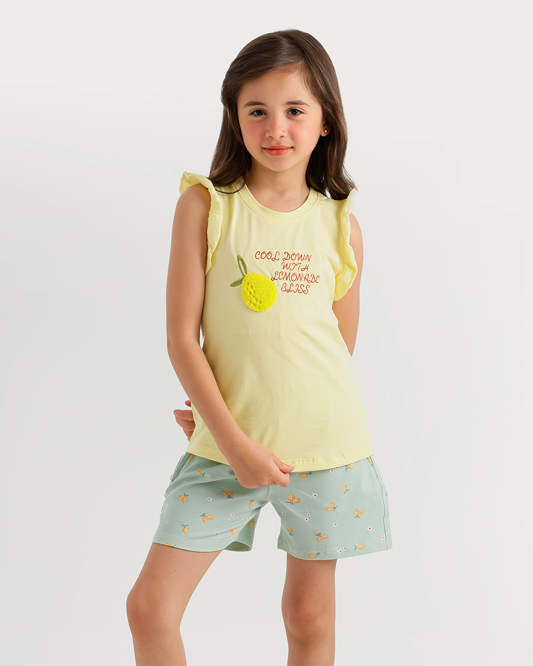Lemone Girls' Pajama Kit Shorts