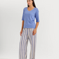 Women's pajamas with rayon pants