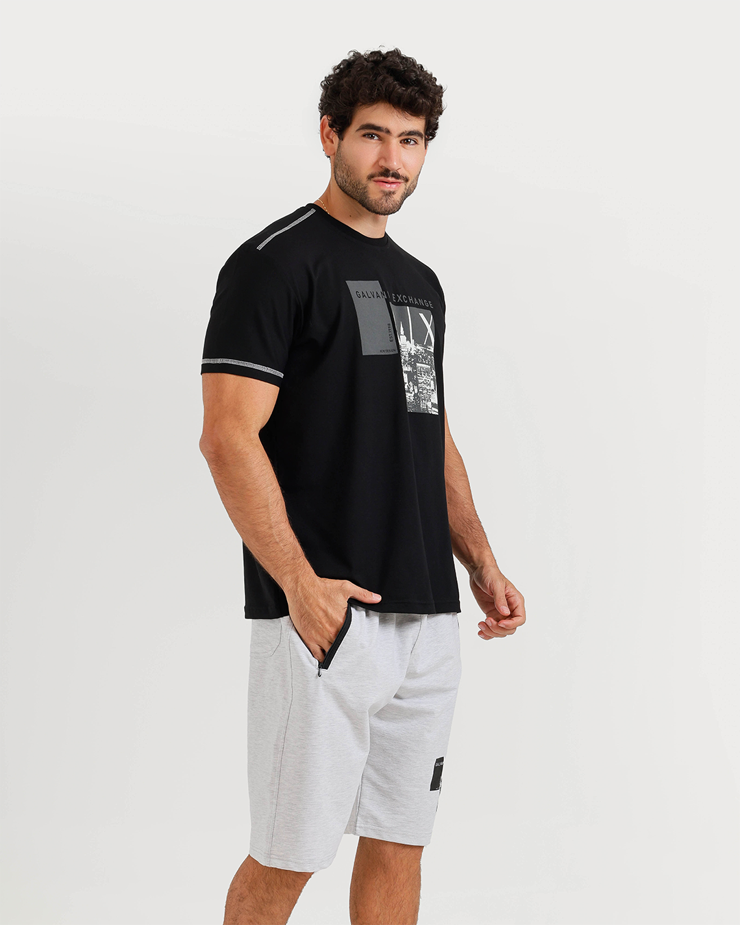 Survêtement for hommes, demi-manches, pantaloons