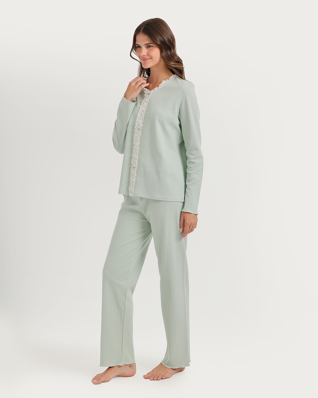 Women's pajamas with dentelle