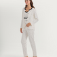 3-piece pajamas with heart print