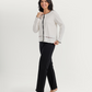Pajama women's boutons ruban rose