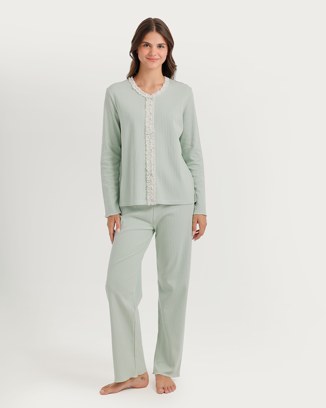 Women's pajamas with dentelle