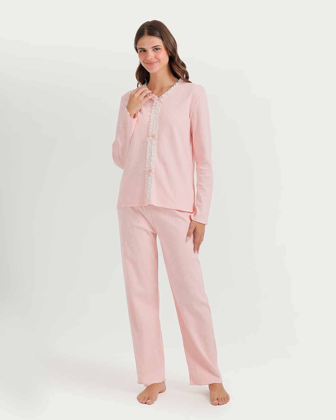 Women's pajamas with dentelle