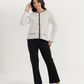Pajama women's boutons ruban rose