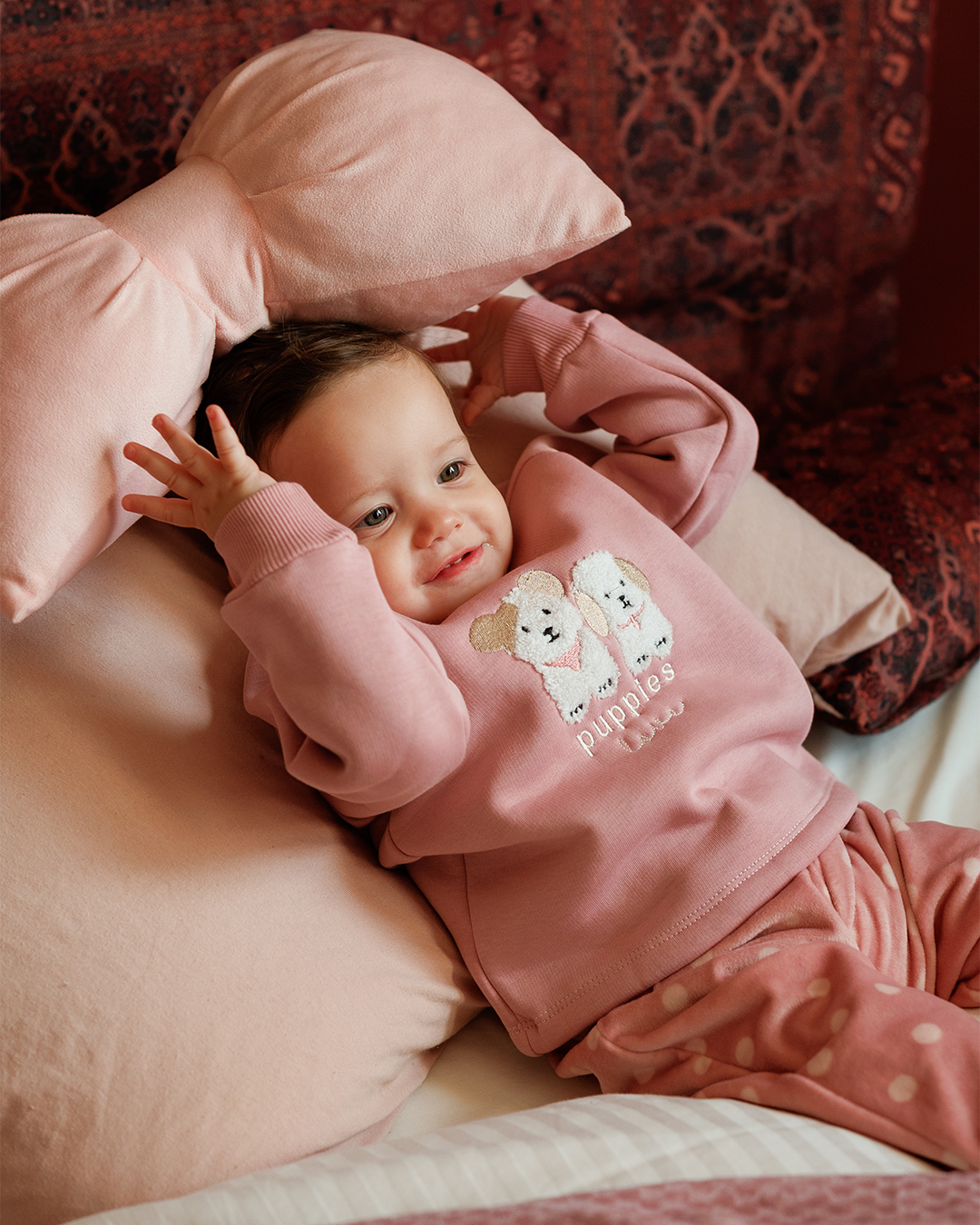 Baby Girls' Polka Dot Set