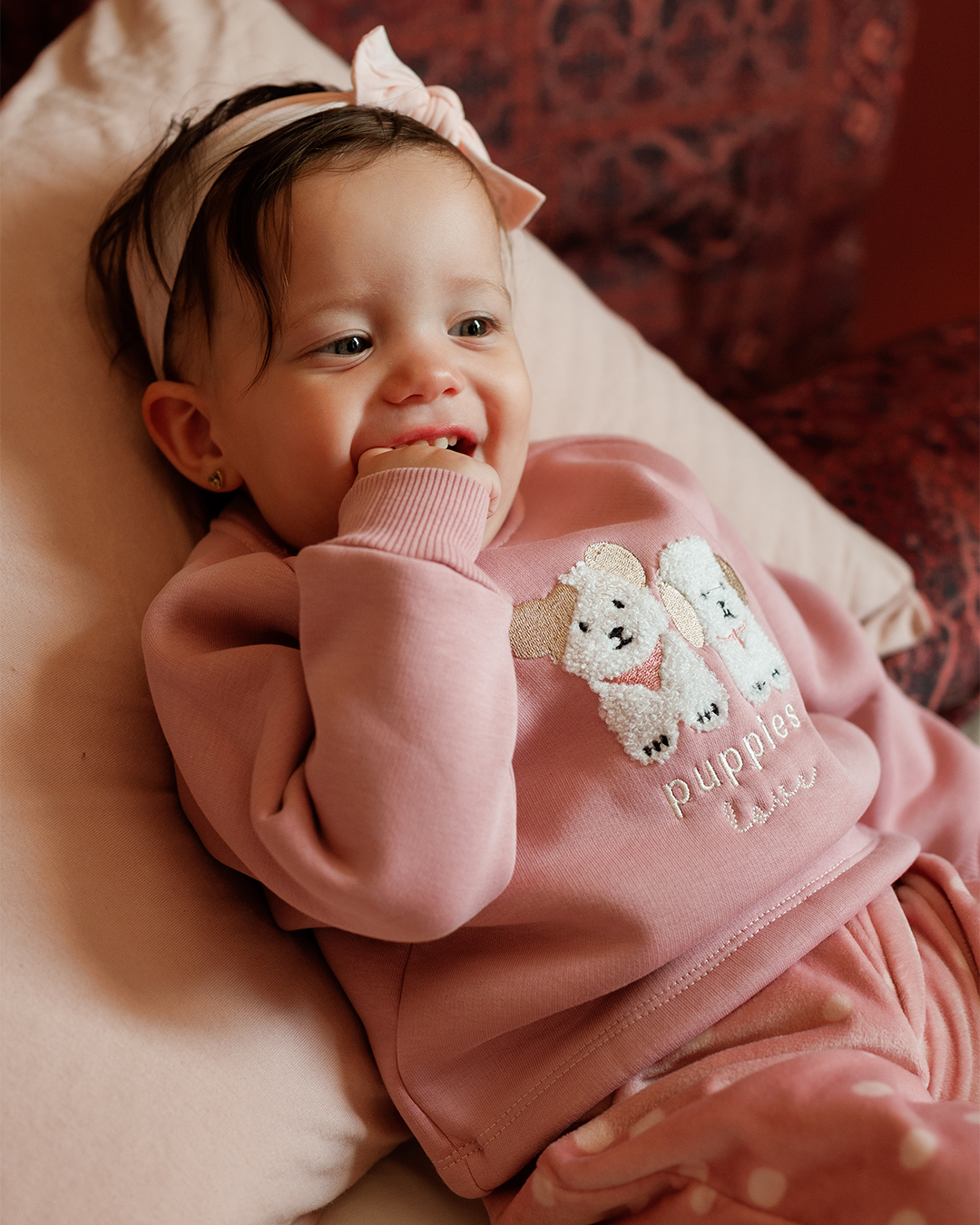 Baby Girls' Polka Dot Set