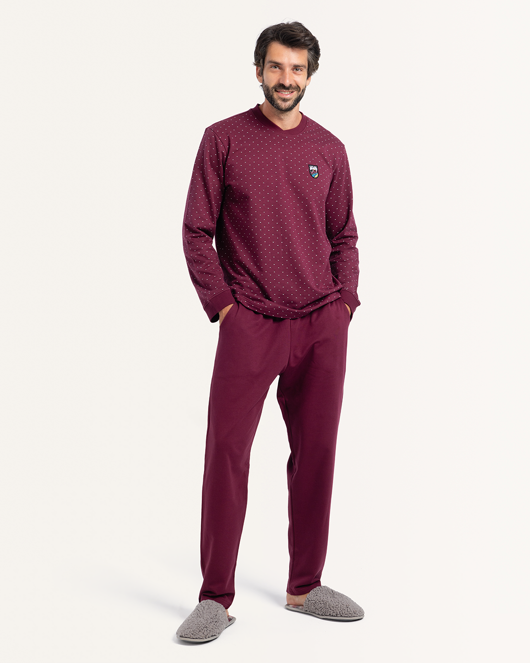 بيجاما كُم طويل و بنطلون المستكشف