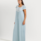 Jalabiya femme, manches my longues, dentelle