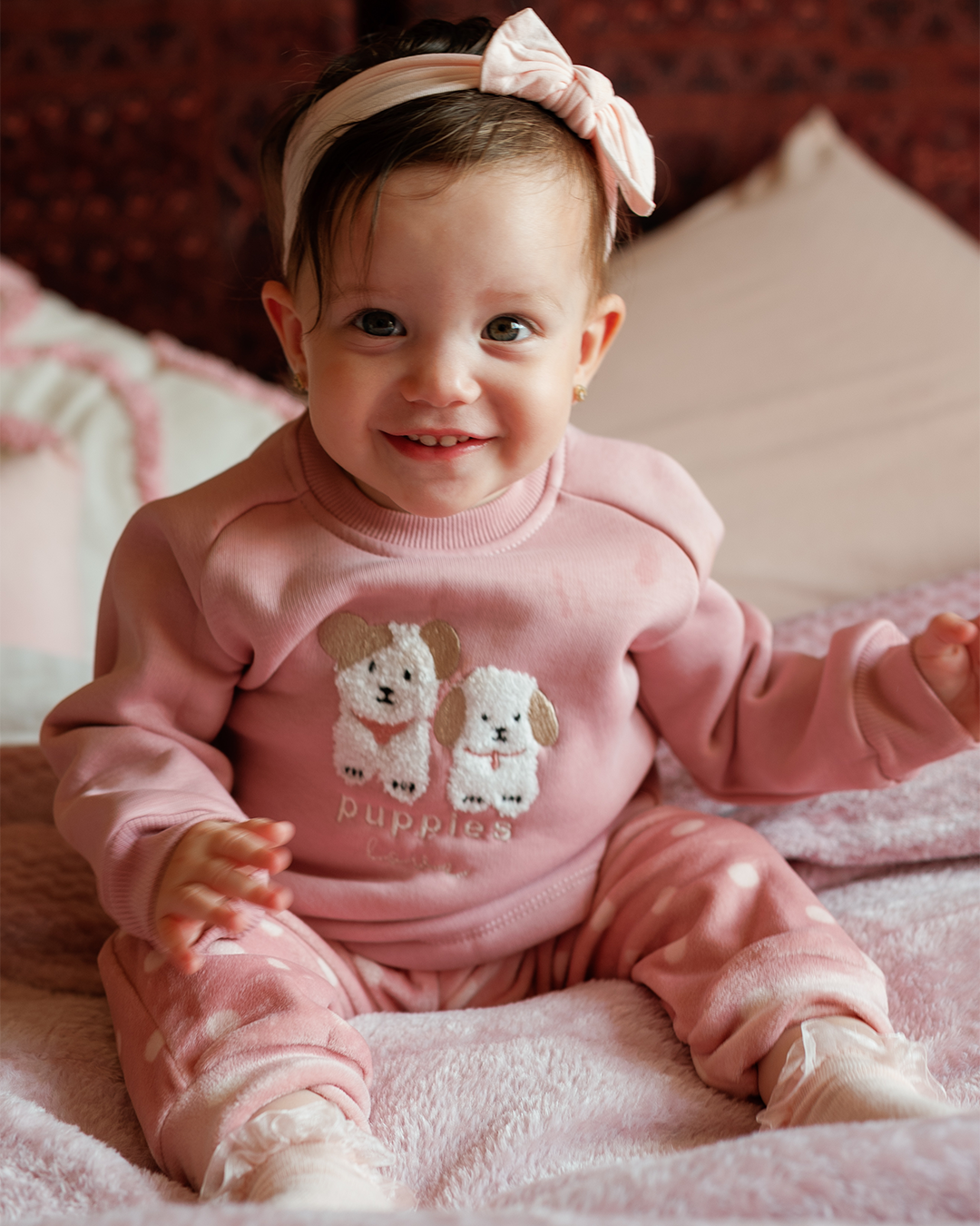 Baby Girls' Polka Dot Set