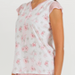 Women's pajamas, short-sleeved pants