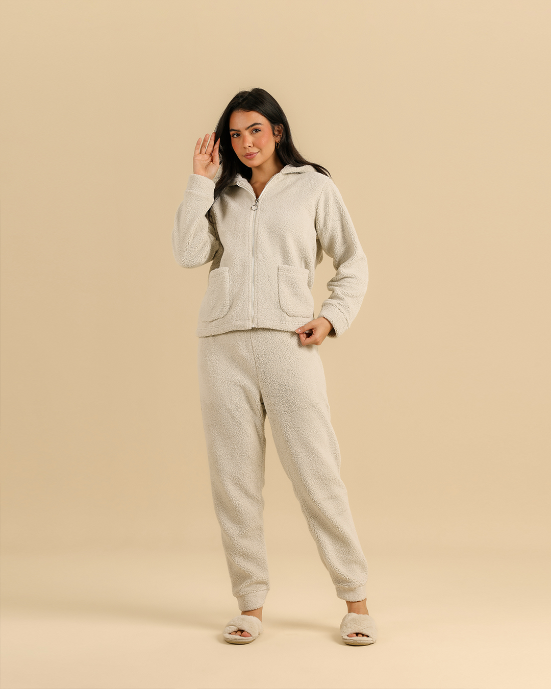 Cute bunny winter women pajama