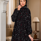 Women's triangle viscose lace-up