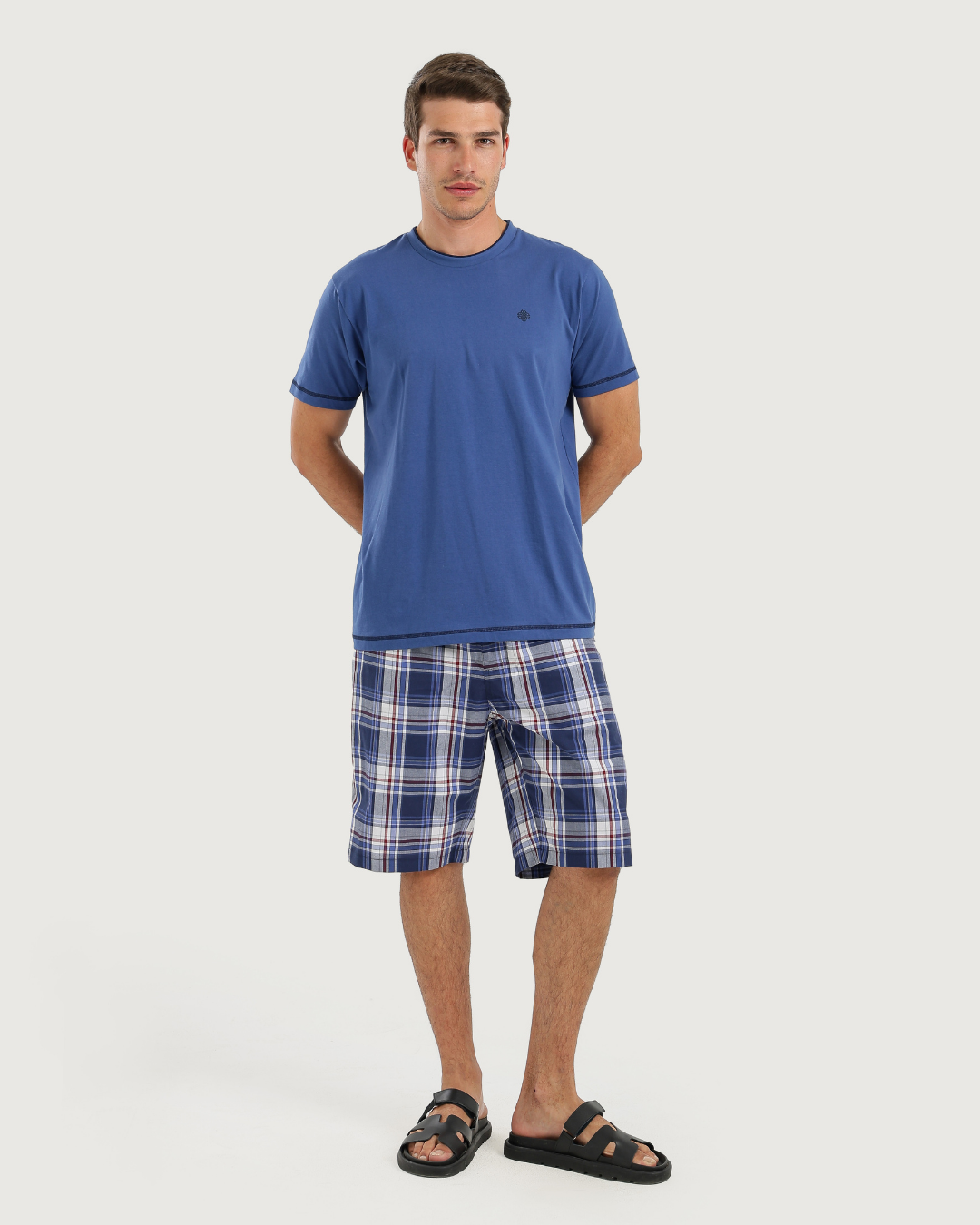 Men's Pajamas Half Sleeves with Shorts