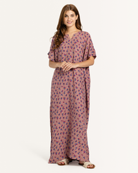 قميص فسكوز نص كم مشجر 64