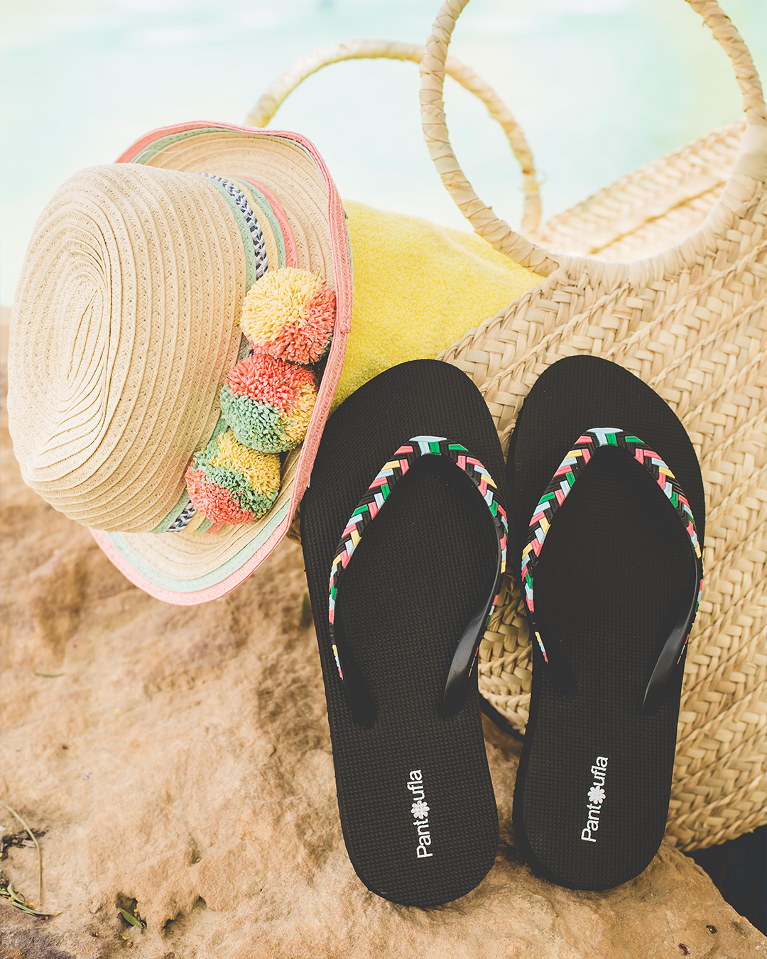 Cool Black Women's Summer Slippers