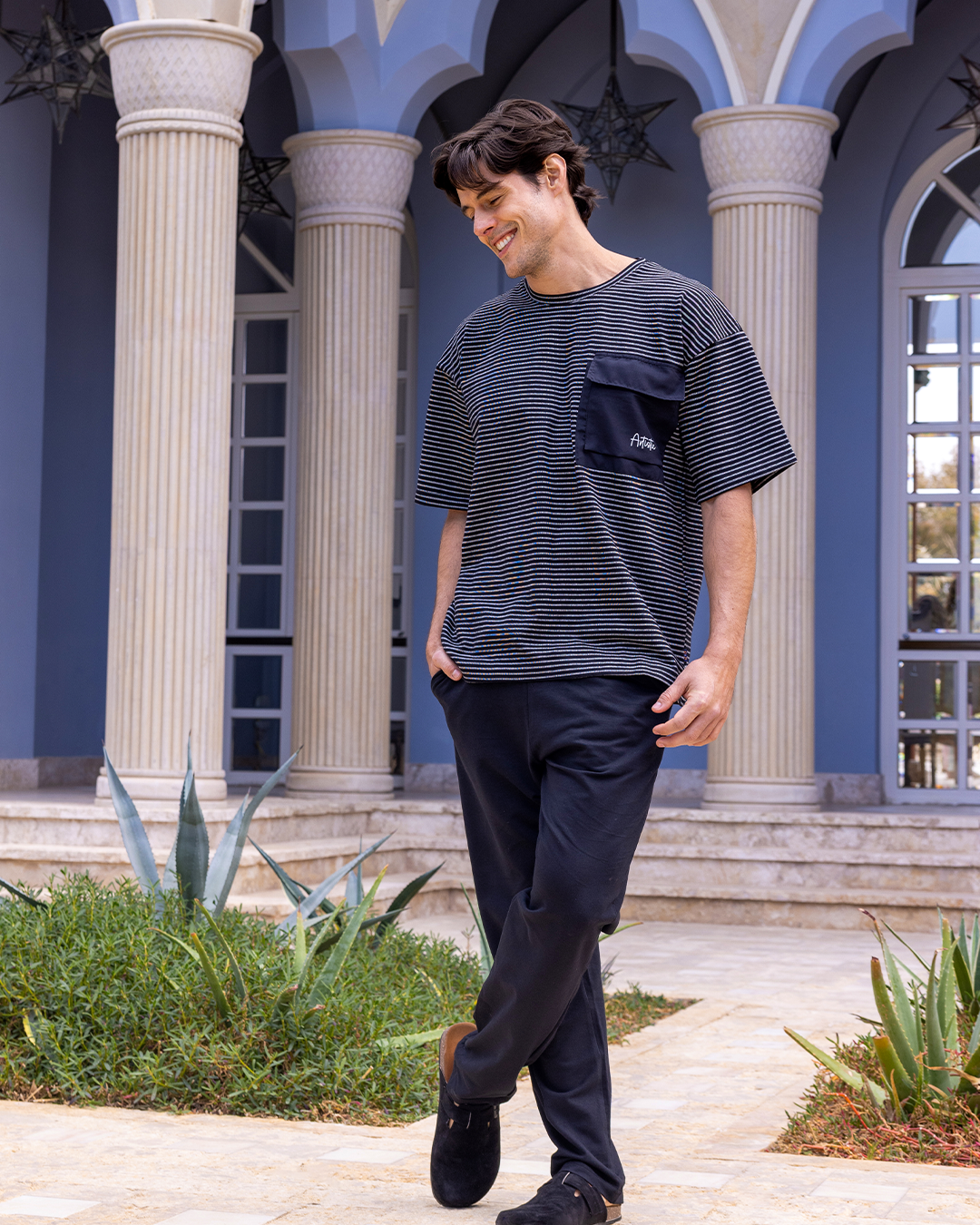 Artistic بيجاما رجالى نص كم و بنطلون