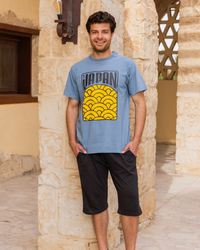 japan بيجاما رجالي نص كم و بنتكور