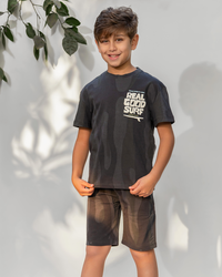 Real Good Boys' pajama half sleeve shorts