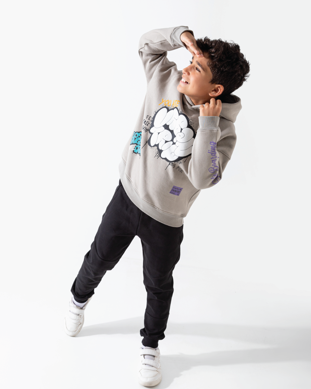 Grafetti Boys Pajamas Medium