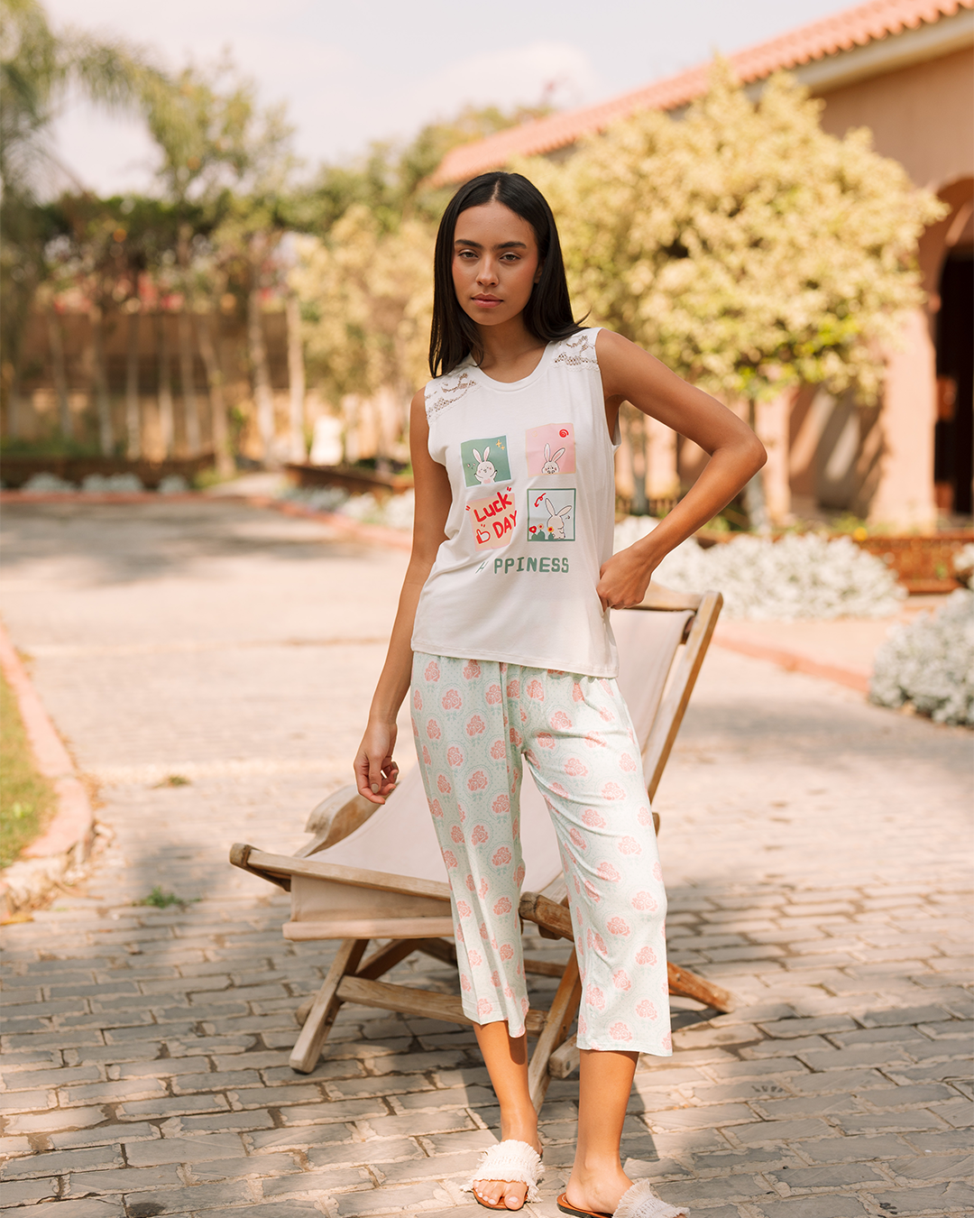 بيجامه كت بدانتيل بنتاكور