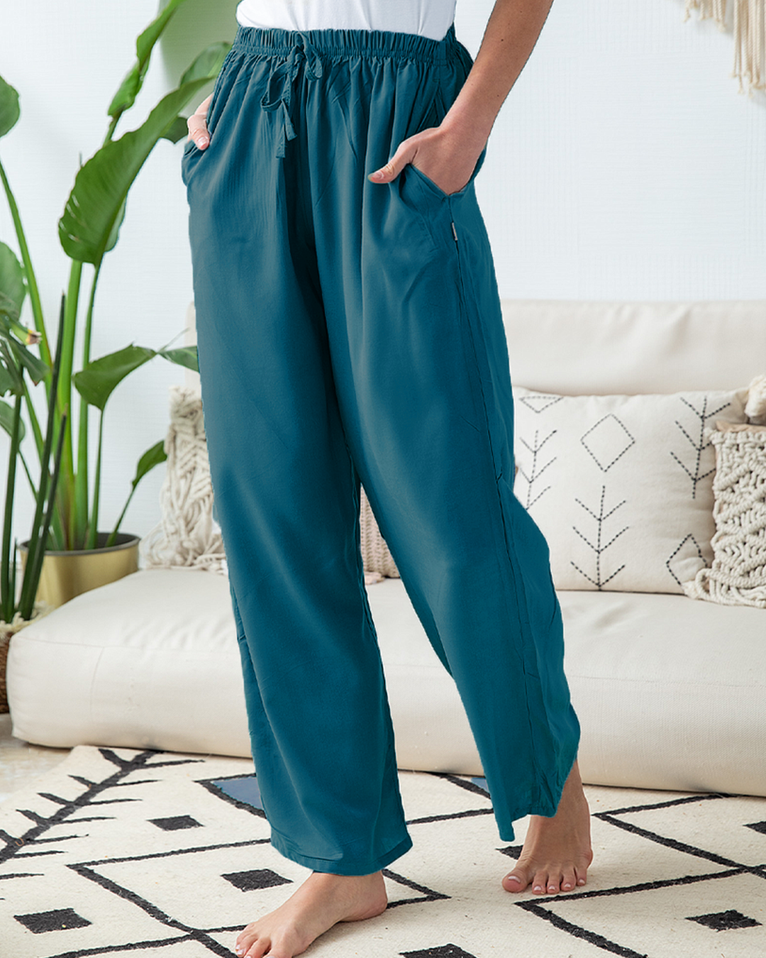 بنطلون فسكوز ساده حريمي