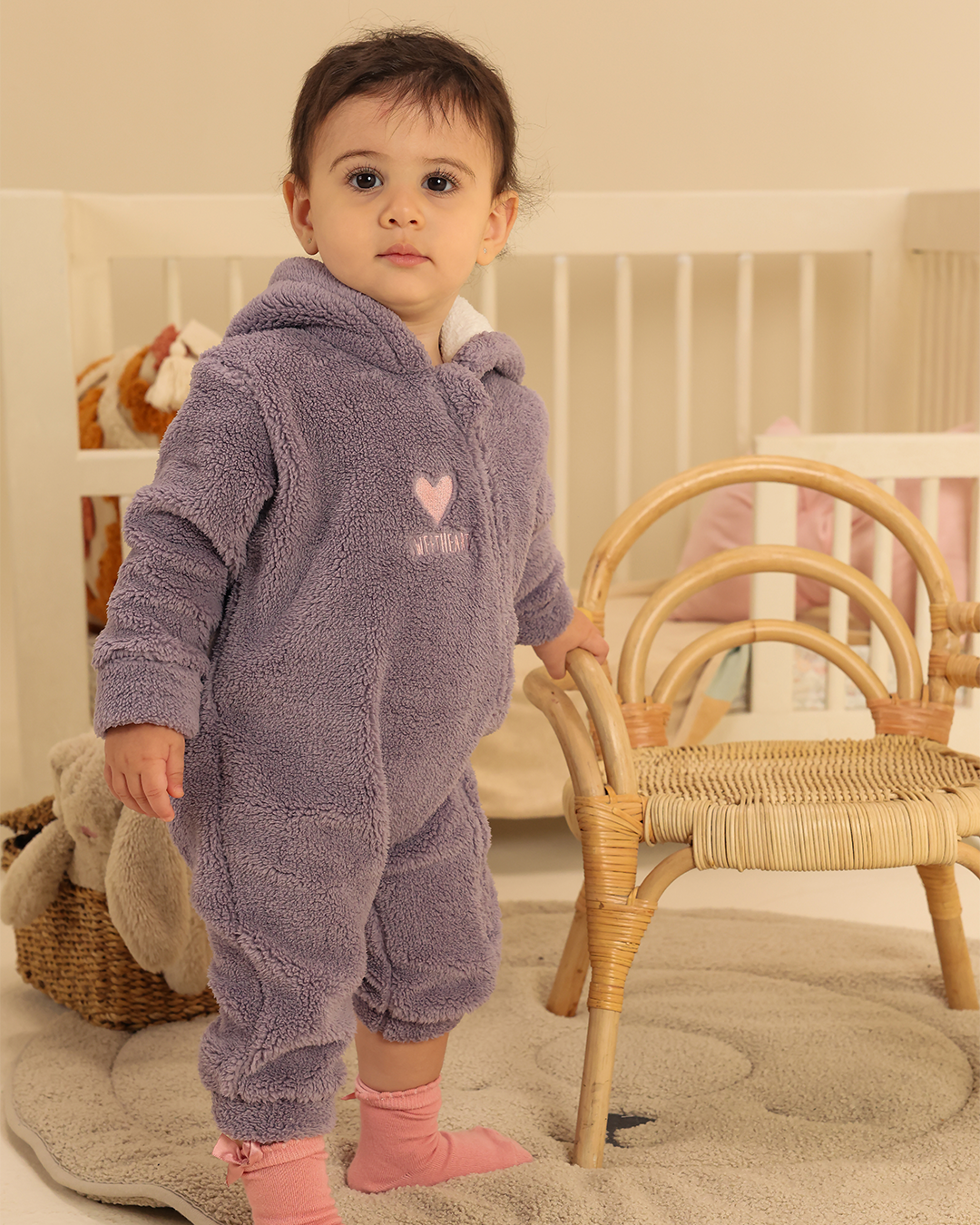 Baby Fur Romper