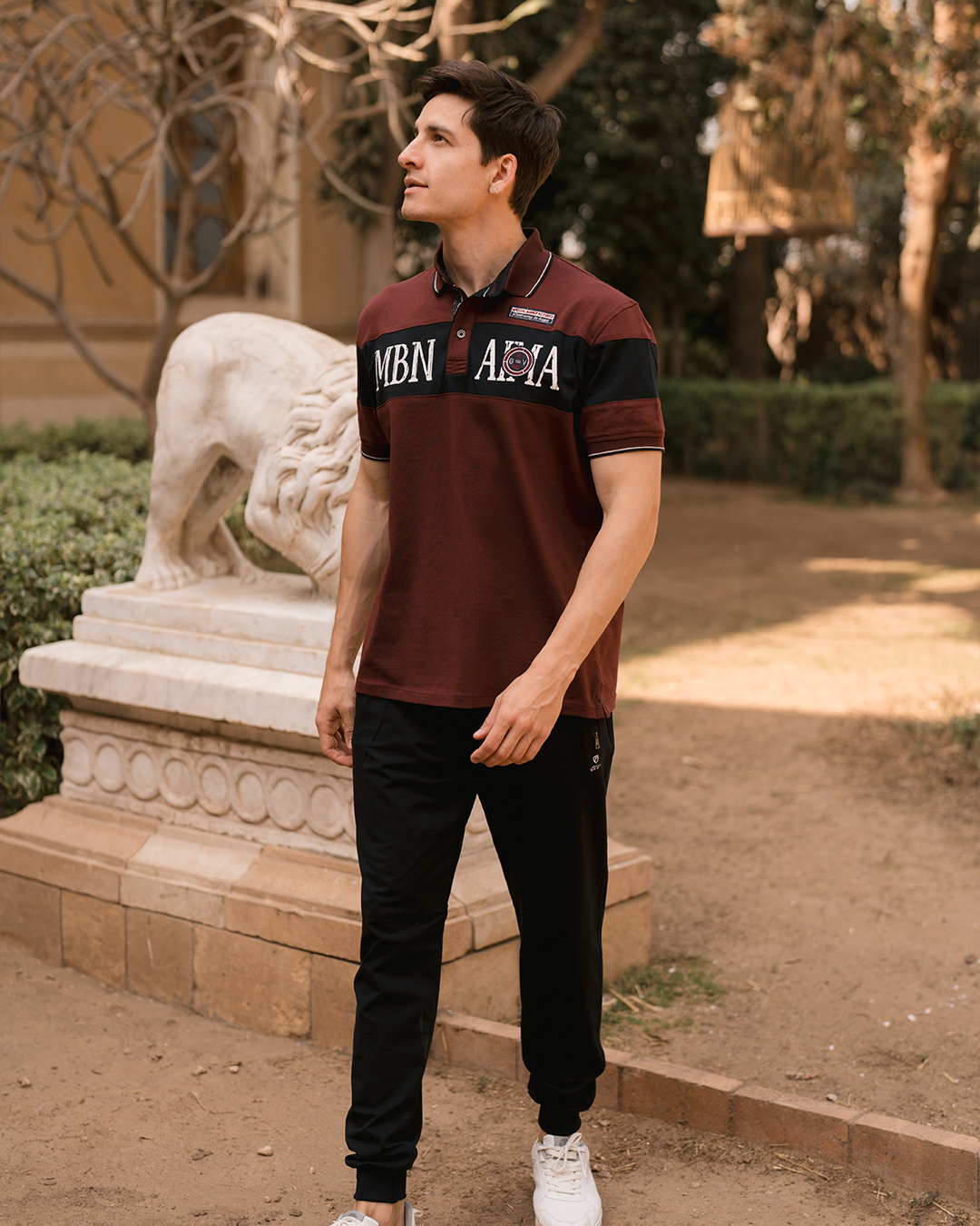 MBN galvani بيجامه رجالي ياقة بزراير