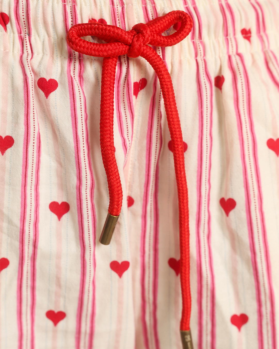 Heart stripe Women Classic Pajama
