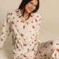 Teddy cute Classic women pajama