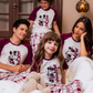 Family checkers بيجاما اولادي نص كم و بنطلون قطن