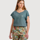Women's Printed Pants Pajama Set