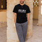 run men's half-sleeve pajamas and polo pants