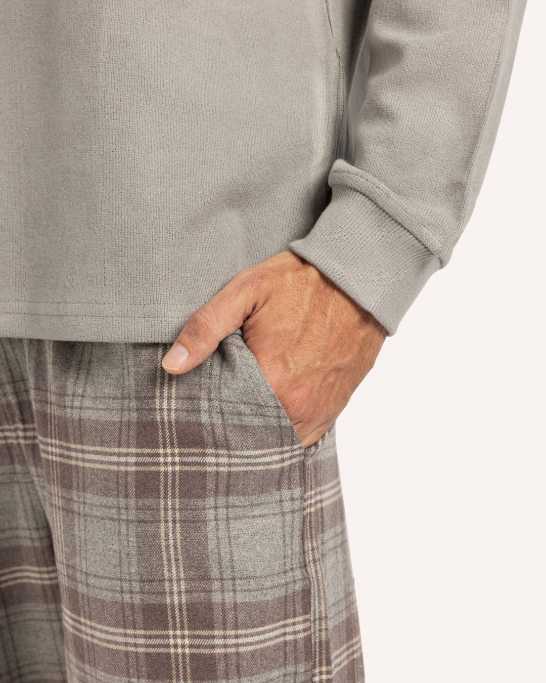 بيجاما بنطلون كاروهات اصنع اللحظه