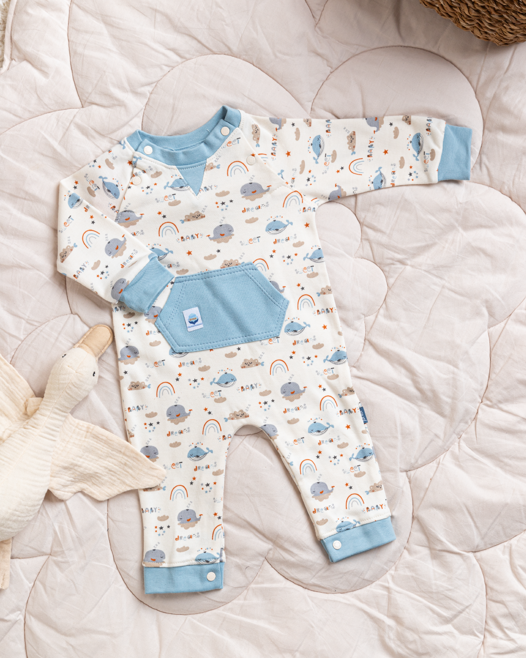 Sweet Dream Printed Baby Romper