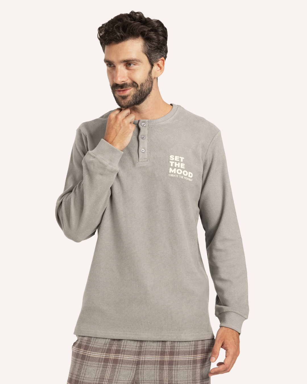 بيجاما بنطلون كاروهات اصنع اللحظه