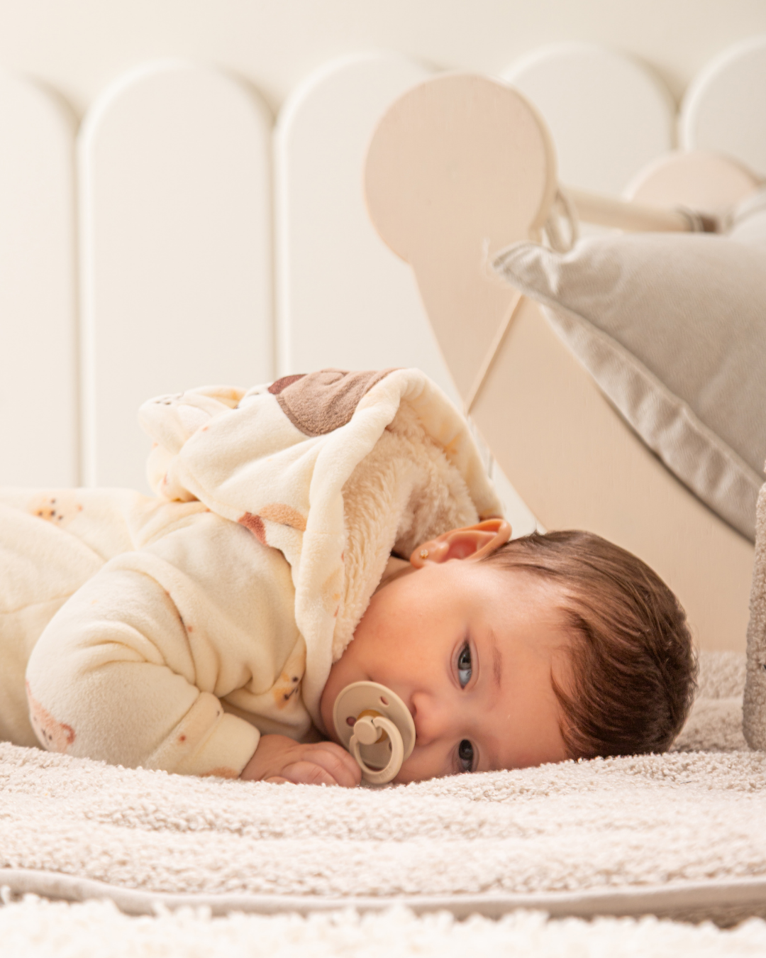 Salubette in a thin dedbid zipper