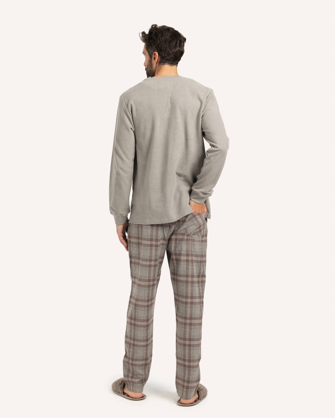 بيجاما بنطلون كاروهات اصنع اللحظه